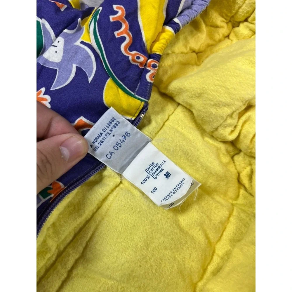 VTG Jean Bourget Hooded Snow Suit Size 4t 102 Court Jester Purple